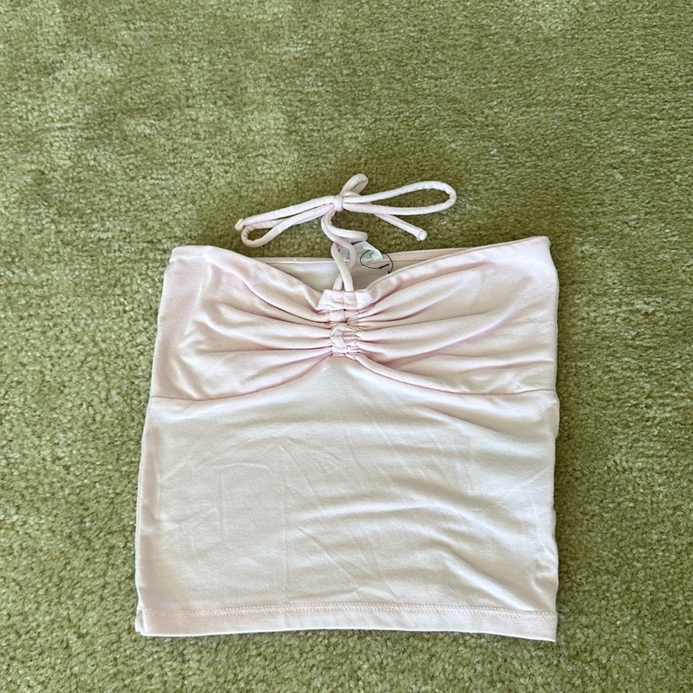 Cotton on light pink top